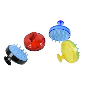 High Quality Wet and Dry Scalp Hair Shampoo Brush / Soft Silicone Massage Brush for Women, Men, Pets