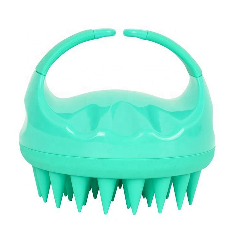 2020 Best selling Products Custom Logo Silicone Shampoo Brush Hair Scalp Massager Shampoo Brush