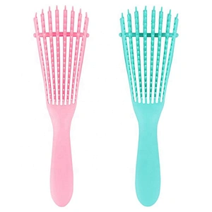 Most popular style designs anti static curly hair tools hair wig custom hot straightening comb