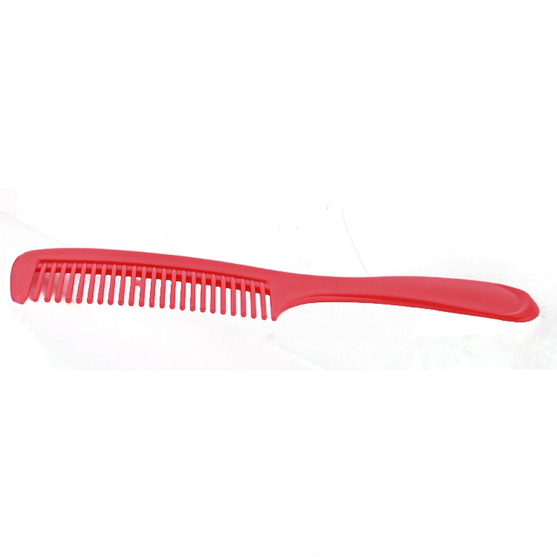 Xinlinda brand high quality hot selling custom best red plastic hair comb