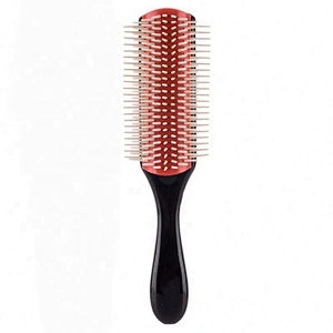 Factory Direct Top Selling Abs Custom Plating Denman Hair Brush