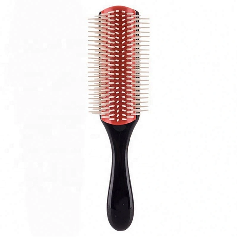 Factory Direct Top Selling Abs Custom Plating Denman Hair Brush