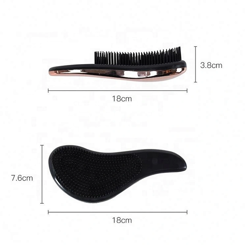 2020 New Coming Comfortable Wholesale Rose Gold Detangle Hair Brush magic hair brush
