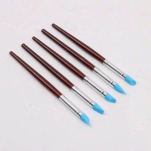 5Pcs Makeup Brush Set Silicone Make Up Brushes