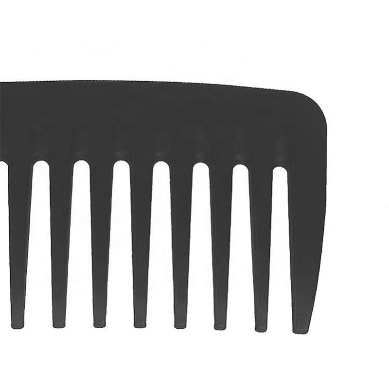 Hair accessories women's big comb colorful plastic wet and dry wide tooth purple hair comb