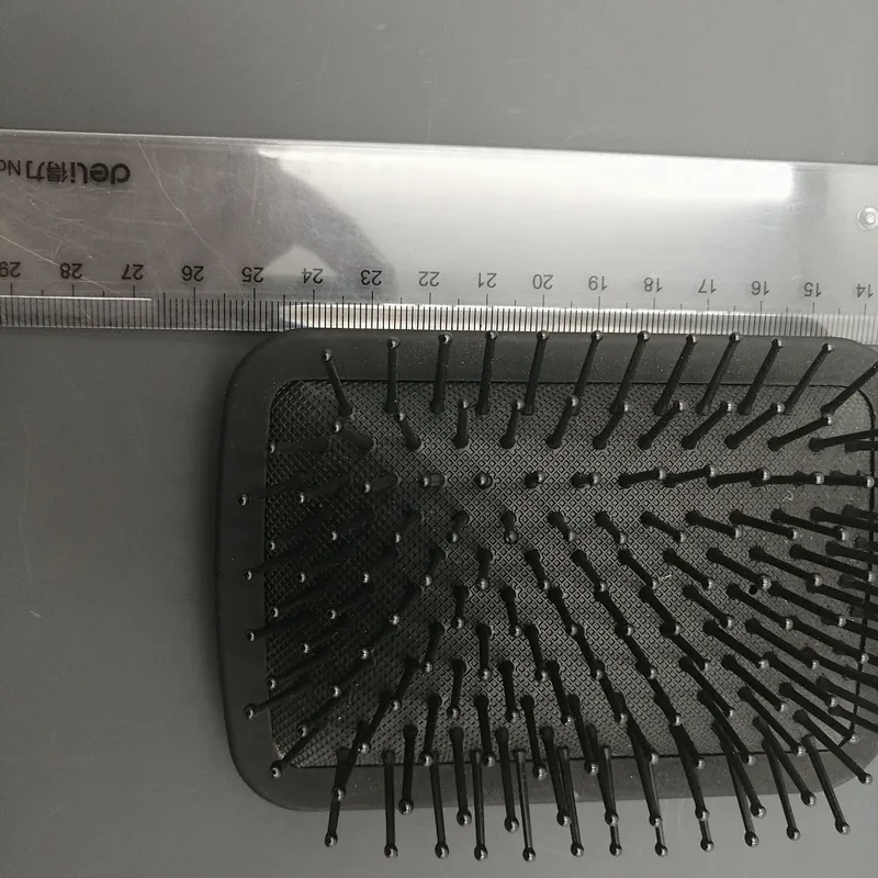Natural Antistatic Massage Portable Hairdressing plastic Hair Brush