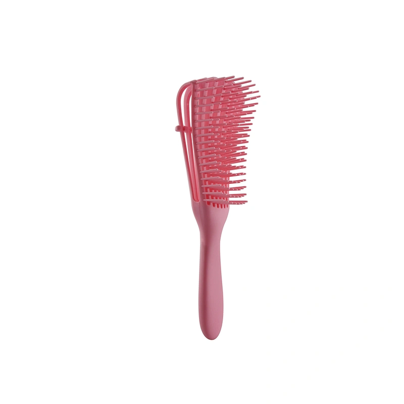 Hairdressing Vent Feature Plastic Handle Magic Eight Rows Octopus Spare Ribs Comb Detangling Hair Brush