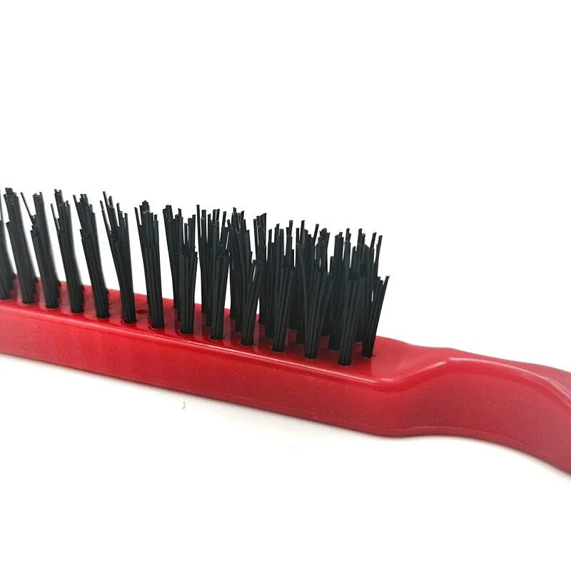 2020 Xinlinda heated custom logo edge control brush eco natural private label bristle hair brush