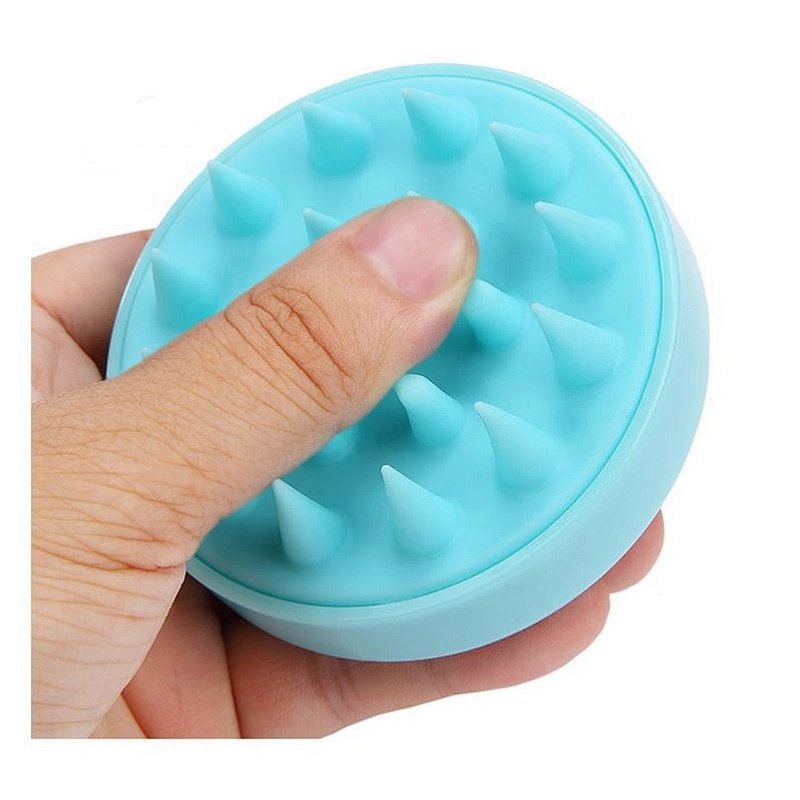 2021 Salon Massager Comb Hair Shampoo Brush Massage Scalp Silicone