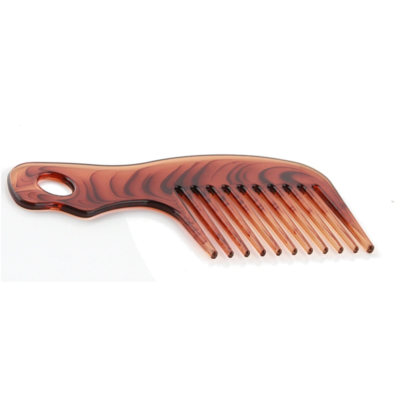 Xinlinda brand Factory direct sale  plastic binding combs amber color mens comb