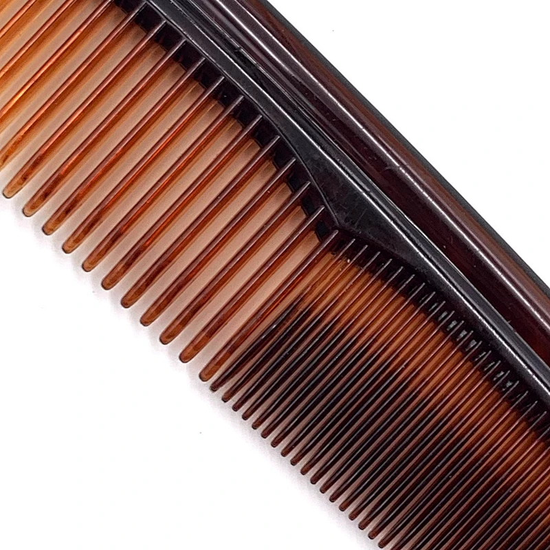 Custom Logo High Quality Straight Hair Comb Professional Salon Hairdressing Antistatic Comb Barber Scissors Common Comb Plastic