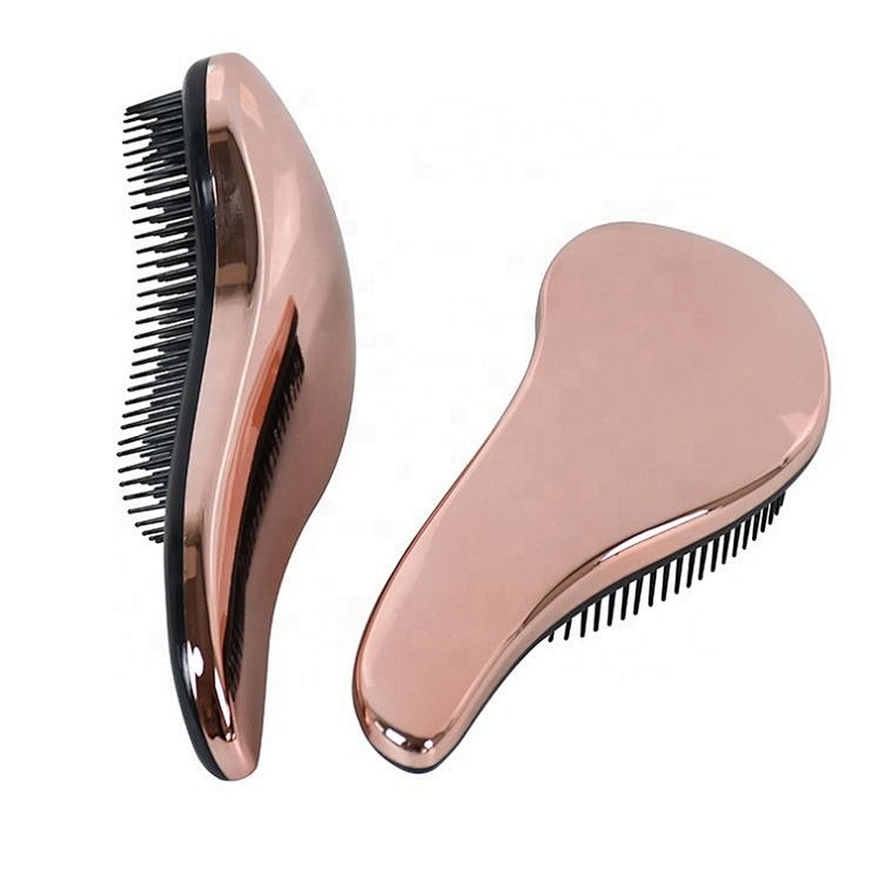2020 New Coming Comfortable Wholesale Rose Gold Detangle Hair Brush magic hair brush