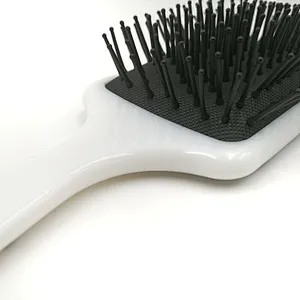 New detangling hair brush plastic paddle hair brush wholesale