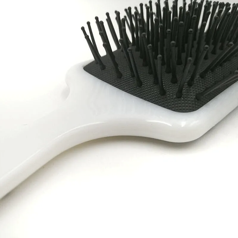 New detangling hair brush plastic paddle hair brush wholesale