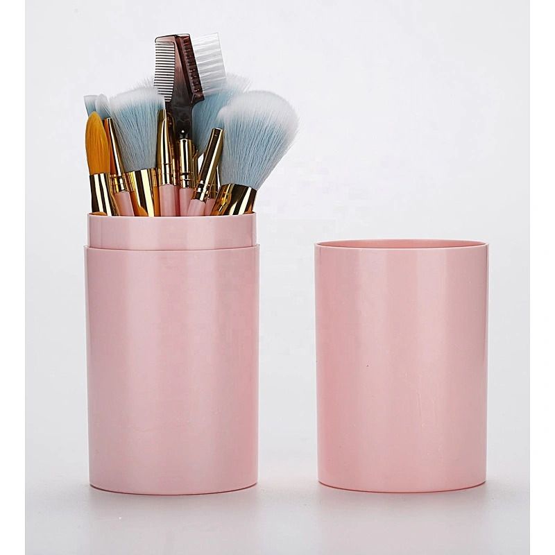 12Pcs Makeup Brushes Set With Package Premium Synthetic Foundation Brush Blending Face Powder Blush Concealer