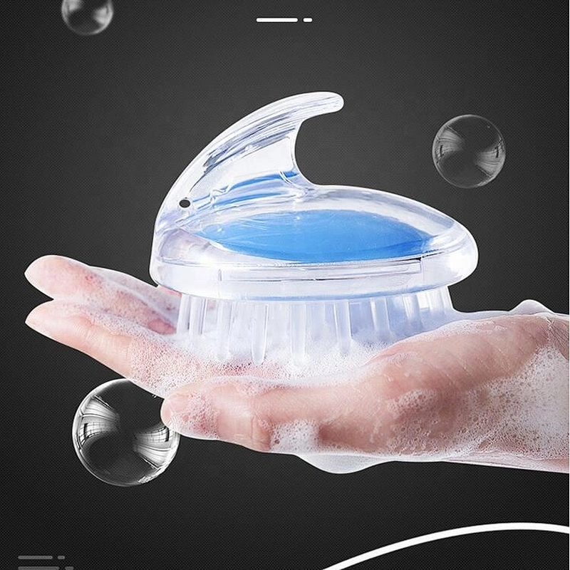 Two Kinds Of Color Head Massager Shampoo Scalp Brush Hair Comb Washing Care Therapy