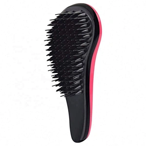Customized Color Logo Detangling Hair Brush Comb Classic For Curly