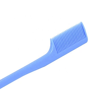 Wholesale hot selling double head teasing beauty brow eyebrow dual-purpose brush edge control comb brush