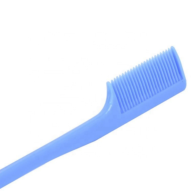 Wholesale hot selling double head teasing beauty brow eyebrow dual-purpose brush edge control comb brush