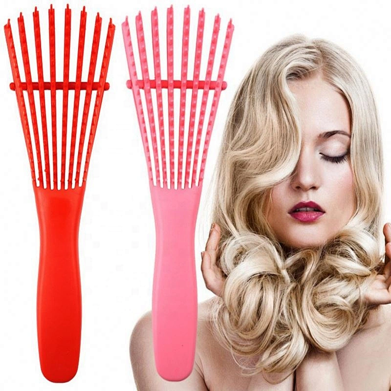 Wholesale Scalp Curly Hair Comb Ez Detangler Wet Massage Brush For Women Men Salon