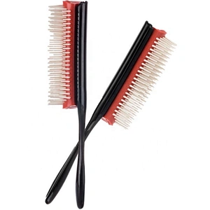 High Quality Fashionable Denman Brush Detangling Massage Plastic Vent
