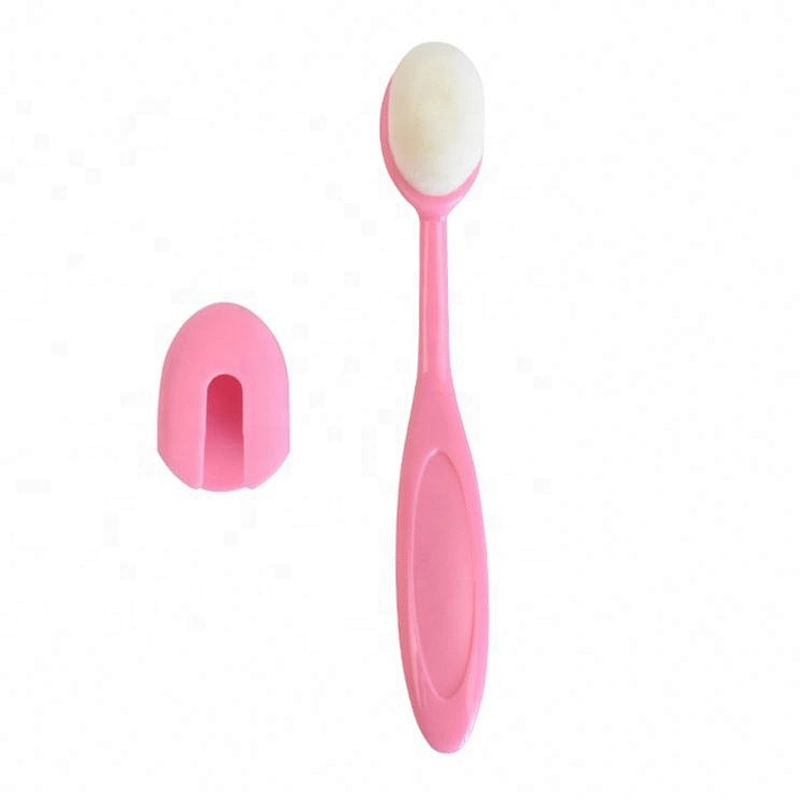 Custom logo new arrived high quality makeup brush any color rose gold mermaid makeup brush