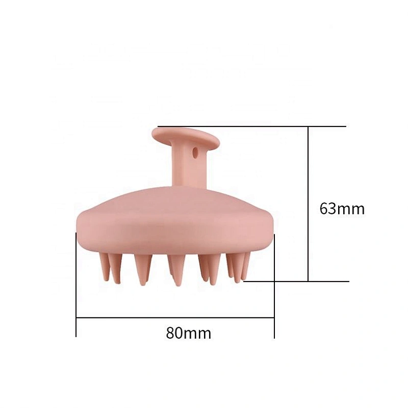 LMZ266 Silicone Hair Scalp Massager Shampoo Brush