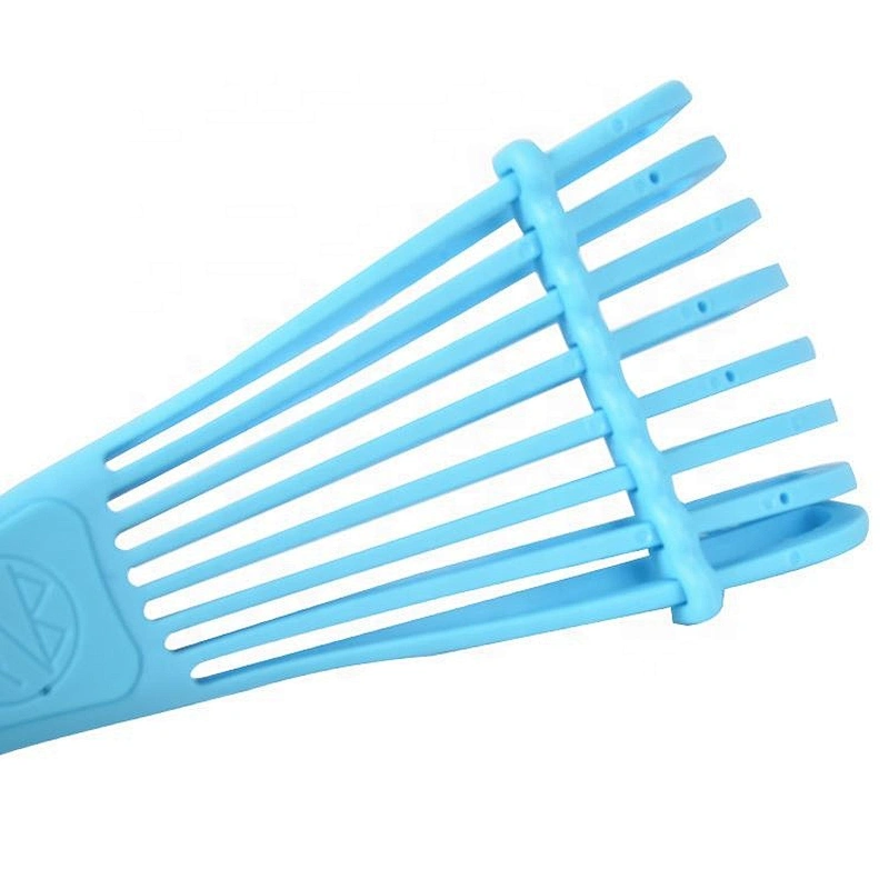 Small MOQ wet octopus hair extension care plastic detangling salon hairdressing vented hairbrush detangle