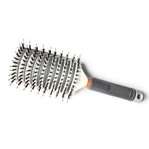 Women Hair Scalp Massage Comb Bristle & Nylon Hairbrush Wet Curly Detangle Brush For Salon Hairdressing Styling Tools