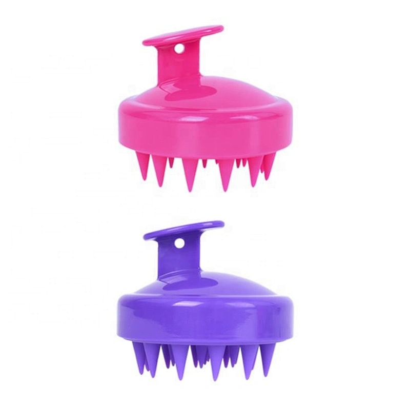 Wholesale Hot selling in Amazon Deep Cleaning Hair Silica Gel Silicone Massage Shampoo Brush