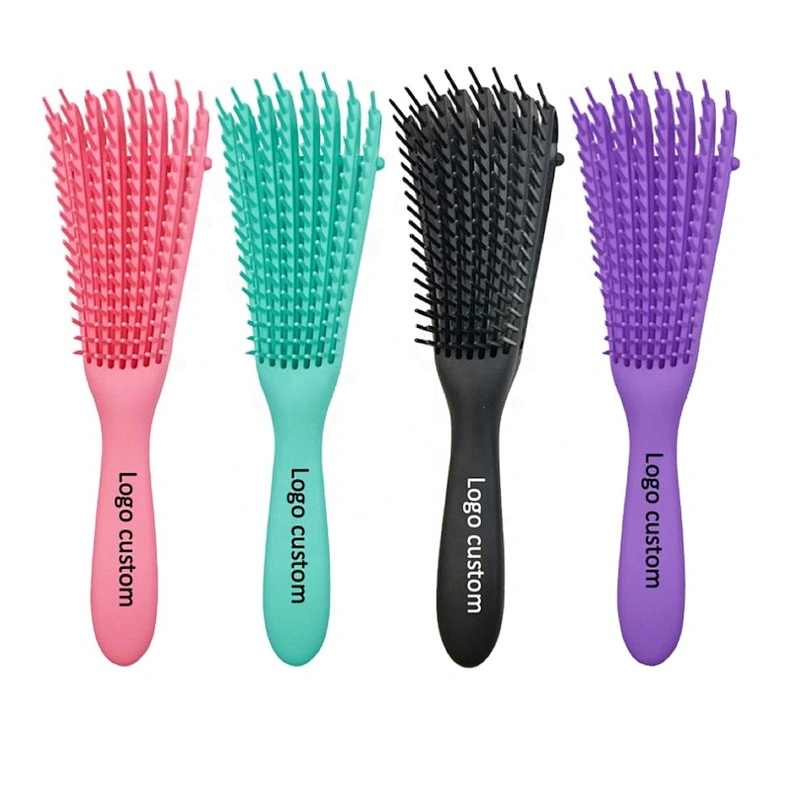 Low MOQ LOGO Custom factory wholesale detangling hair brushes