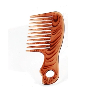 Xinlinda brand Factory direct sale  plastic binding combs amber color mens comb