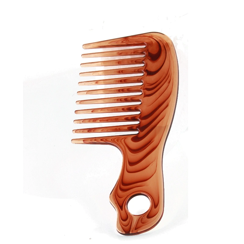Xinlinda brand Factory direct sale  plastic binding combs amber color mens comb