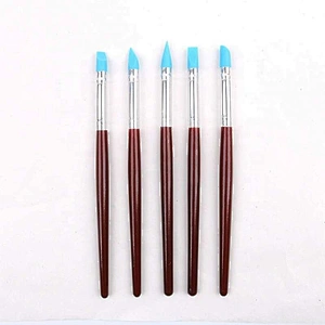 5Pcs Makeup Brush Set Silicone Make Up Brushes