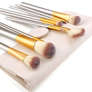 New Product Wholesale Quality Brush Make Up Profesional Set Man-Made Fiber Portable Makeup Brushes 24 Pcs