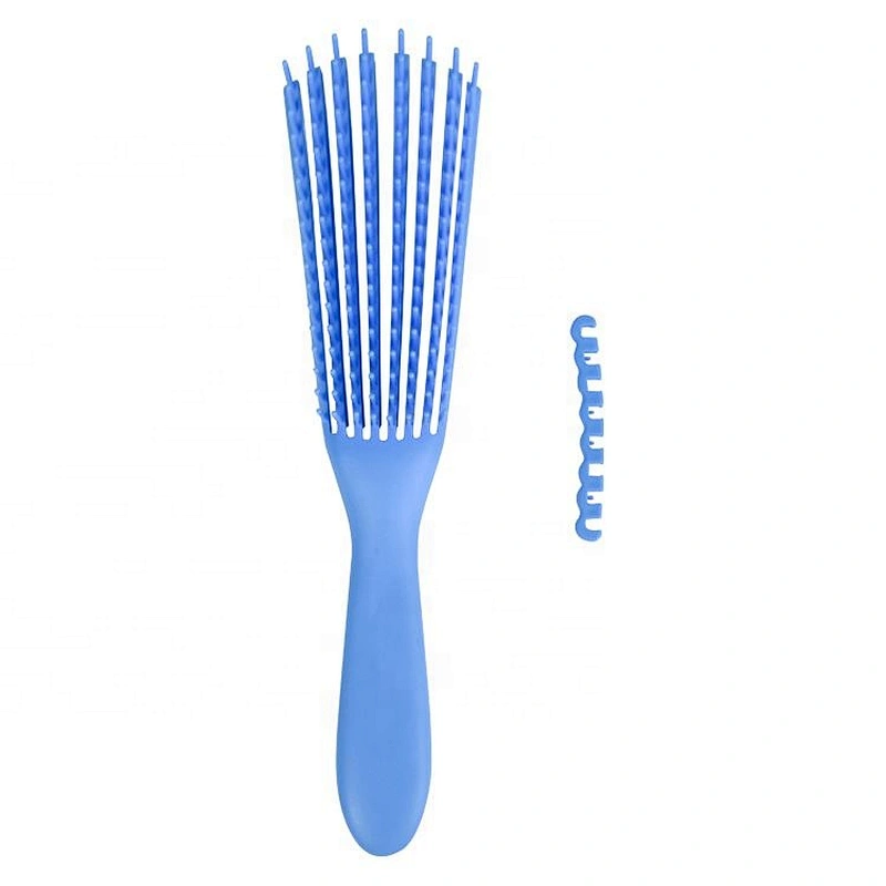 Octopus 8 rows fast air flow Hair Brush Anti-Static Scalp Massage Curve Vent detangler Hair Brush