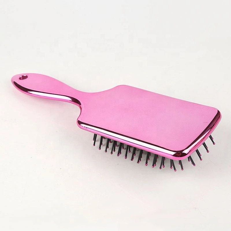 Custom Professional Plastic Detangle Airbag Paddle Hair Brush