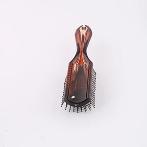 Xinlinda brand unique design oval shape air cushion personalized hair brush set personalized amber massage comb