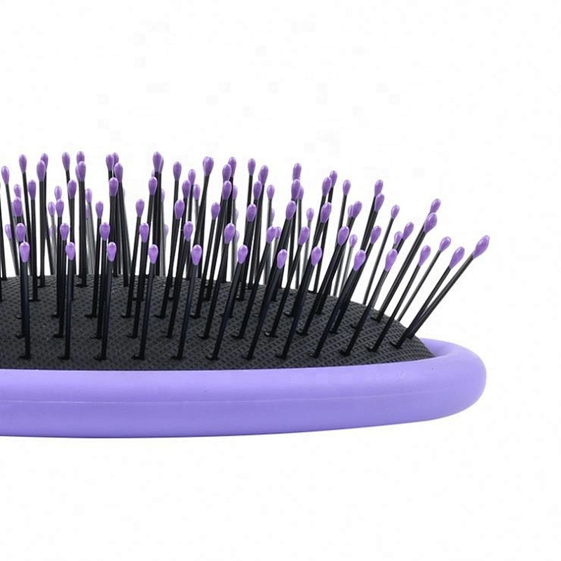Best quality personalized professional salon colorful new fashion style oval scalp massage hair brush