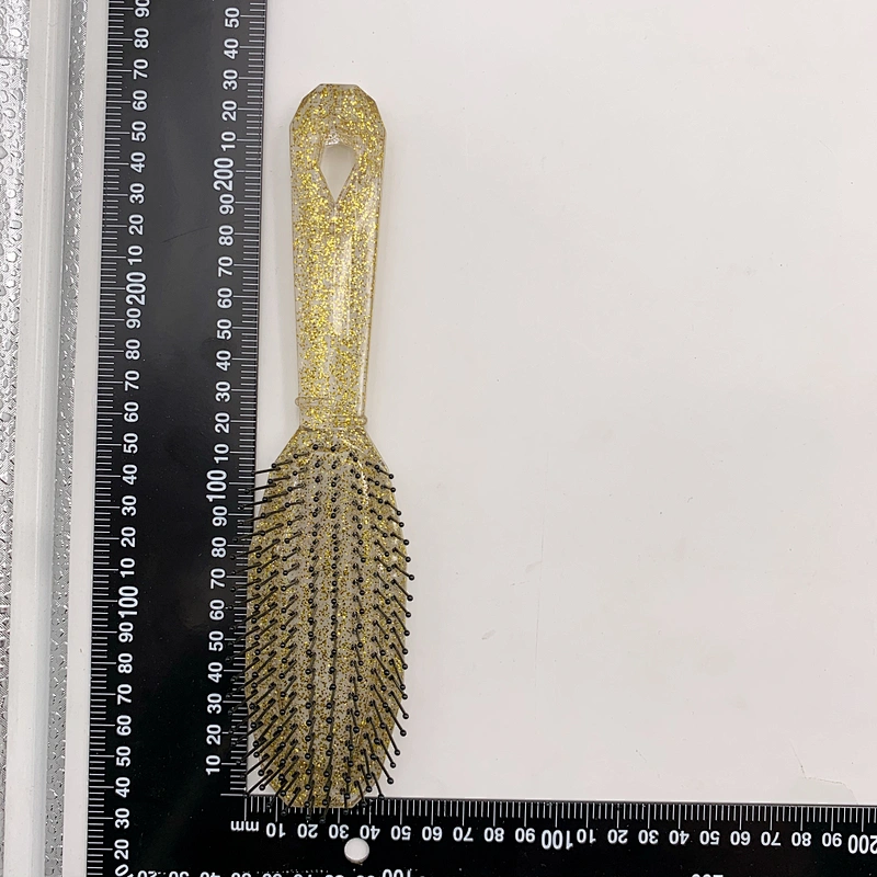 New Detangle  Comfortable Travel Hot Sale Hair Brush Good Quality Plastic Hair Brush