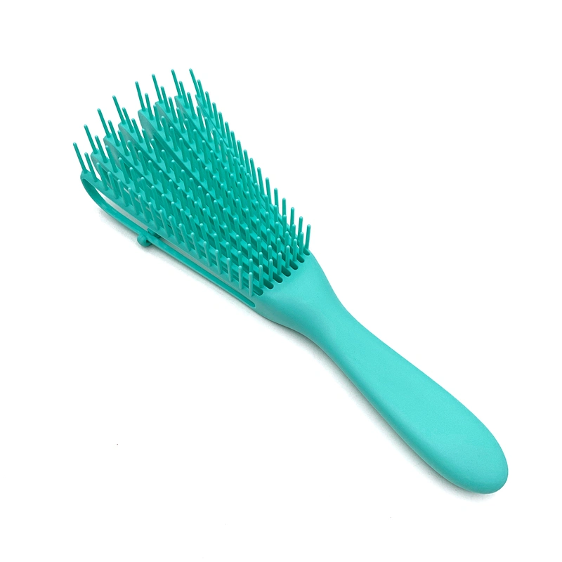 Custom logo Octopus shape free moving 8-thread mane Hair Comb Pro Salon Waterproof and anti-static wig comb