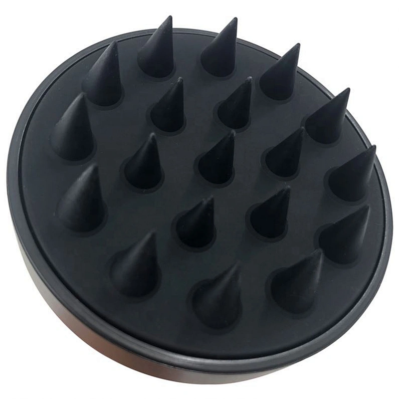 Amazon Best Selling Matte Color Head Scalp Massage Hair Silicone Shampoo Brush