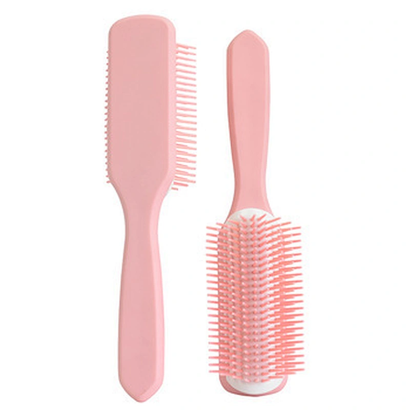 Denman Lonsyne Brand Popular Large Paddle Cushion Style Hair Brush Plastic Nylon Detangling Laser