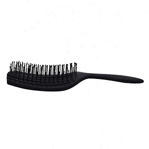 New design plastic  integrated convenient and practical detangling hair brush for salon