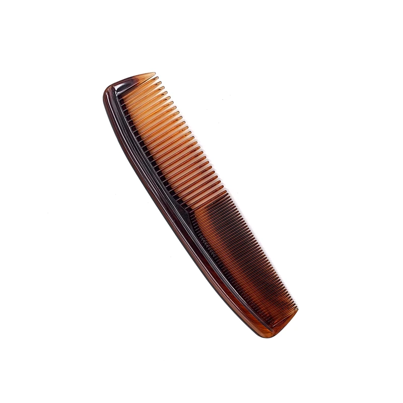 Custom Logo High Quality Straight Hair Comb Professional Salon Hairdressing Antistatic Comb Barber Scissors Common Comb Plastic