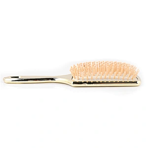 Xinlinda brand high quality hot sale cheap platin gold paddle hairbrush comb