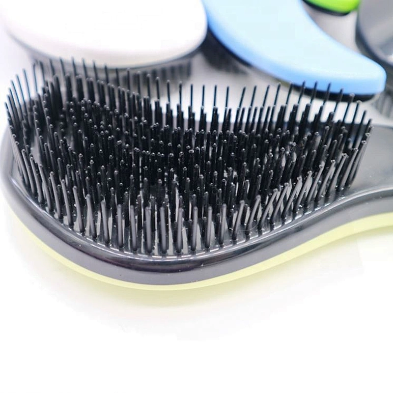 Private Label Hot Sale Plastic Hair Massage Brush High Quality Portable Detangling