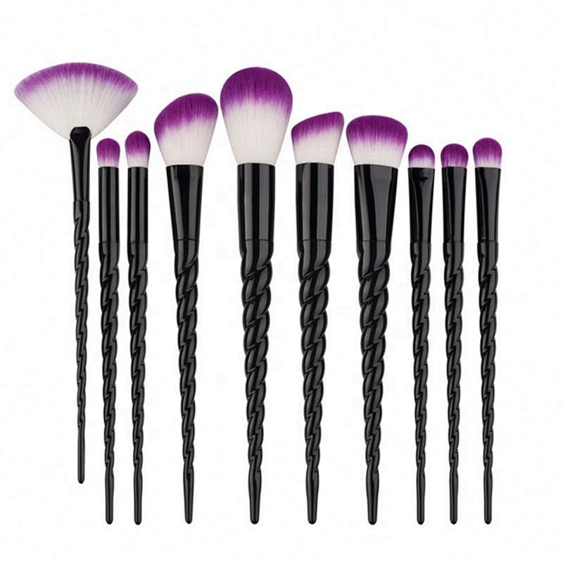 High Quality Custom Logo 10Pcs Brushes For Makeup Sets Brochas Para Maquillajeestuches De Maquillaje