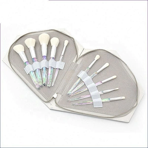2020 New Arrival 10Pcs Exquisite Cosmetics Brush Diamond Art Bag Make Up Sets