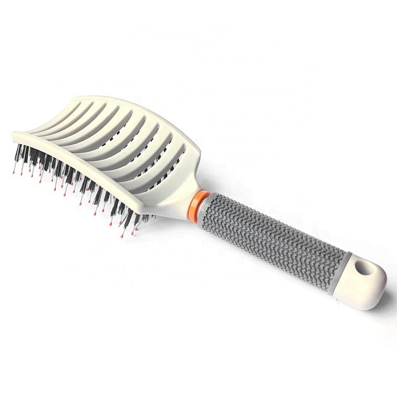 Women Hair Scalp Massage Comb Bristle & Nylon Hairbrush Wet Curly Detangle Brush For Salon Hairdressing Styling Tools